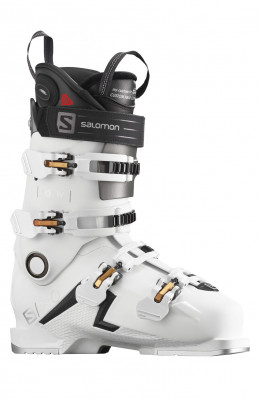 Dámské vyhřívané lyžařské boty Salomon S/PRO 90 CHC W Wh/Gold Glow/B